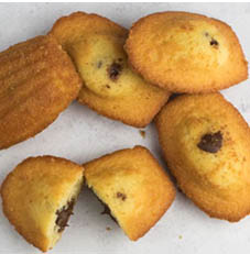 Large Chocolate Hazelnut Filled Madeleine