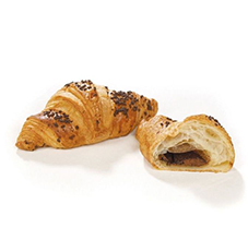 Chocolate Hazelnut Filled Croissants