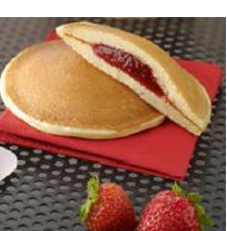 Pancakes Strawberry Filled