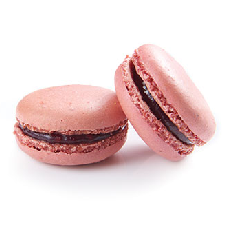 WT Signature Raspberry macarons 3/35pc