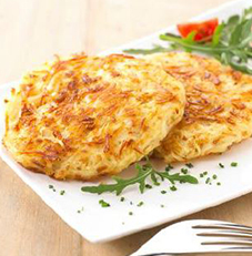 Individual Potato Rosti w/ Emmental Cheese