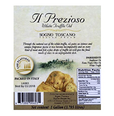 Il Prezioso White Truffle Olive Oil