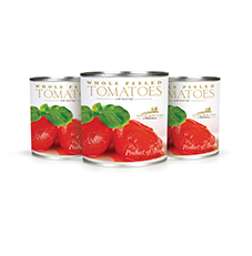Italian Whole Peeled Tomatoes with Basil