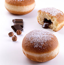 Bomboloni With Chocolate Hazelnut