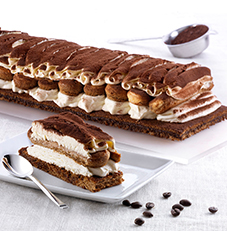 Tiramisu traditional with lady fingers