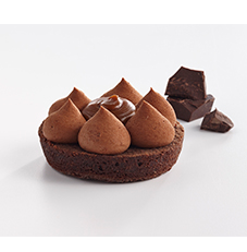 Gluten-free Chocolate Caramel Tartlet