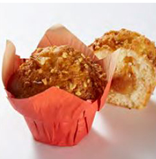 Large Muffins Filled With Caramel