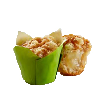 Mini Muffins Filled With Apple Cinnamon