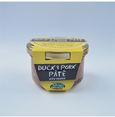 Duck & Pork Pate in Glass Jar 12/2.8oz
