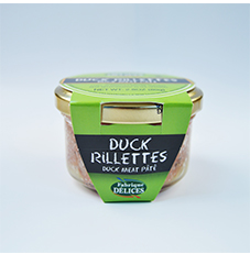 Duck Rillettes in Glass Jar 12/2.8oz