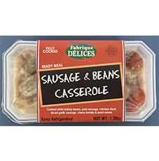 Ready Meal Sausage & Bean Casserole 6ct