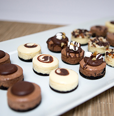 Mini Cheesecakes Chocolate