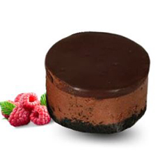 Chocolate Raspberry Cheesecake 3″