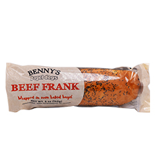 Jumbo Beef Frank Bagel Dog