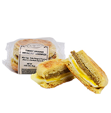Turkey Sausage Sandwich