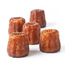 Caneles from Bordeaux with Orange & Cognac