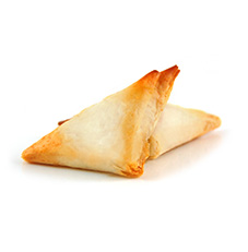 Mushroom Phyllo Triangle